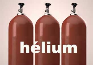Hélium gáz