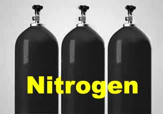 Nitrogen i gassform
